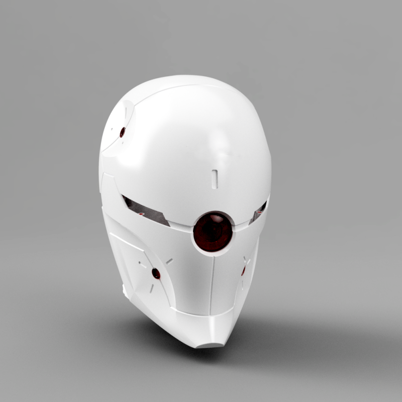 Gray Fox Helmet Metal Gear Ready To Print 3D Print Model .c4d .max .obj .3ds .fbx .stl .blend 