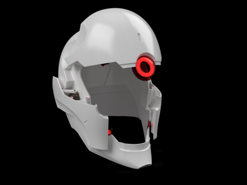 Gray Fox Helmet Metal Gear Ready To Print 3D Print Model