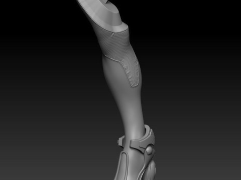 Samus Zero Suit Ready To Print Modèles 3D en vedette