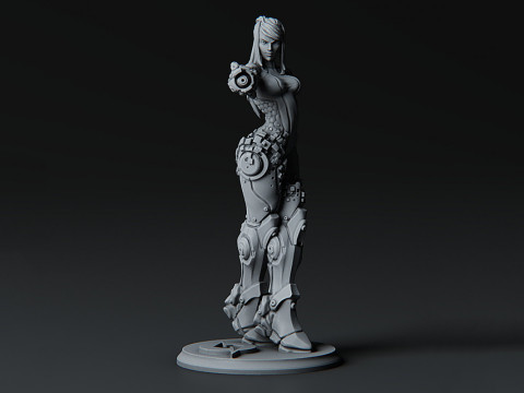 Samus Aran Metroid Ready To Print Modelo de Impressão 3D