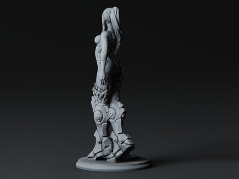 Samus Aran 银河战士准备打印 3D 打印模型