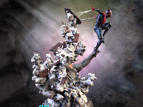 Miles Morales Spider Man Ready To Print 3D Druckmodell
