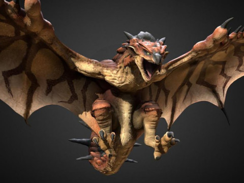 Rathalos Mejorado Ready To Print 3D Print Model