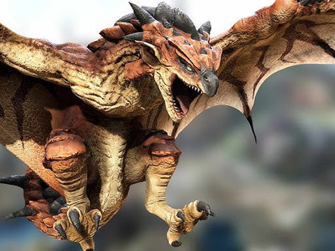 Rathalos Mejorado 准备打印 3D 打印模型