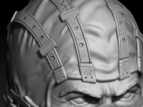 Sub Zero Bust Maikel Santos Ready To Print Model Cetak 3D