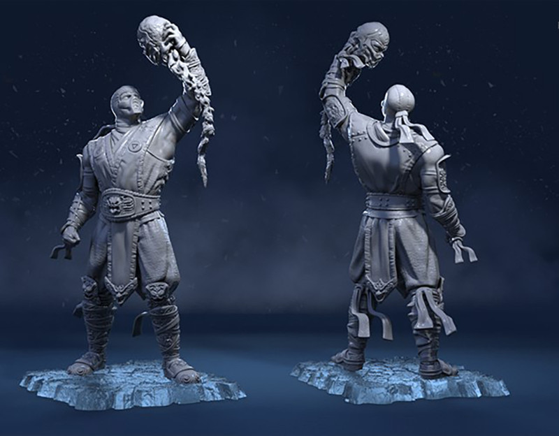 Sub Zero Ready To Print Modèles 3D en vedette .c4d .max .obj .3ds .fbx .stl .blend