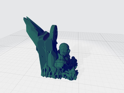Stand Mortal Kombat Sub Zero Ready To Print 3D Принт Модель