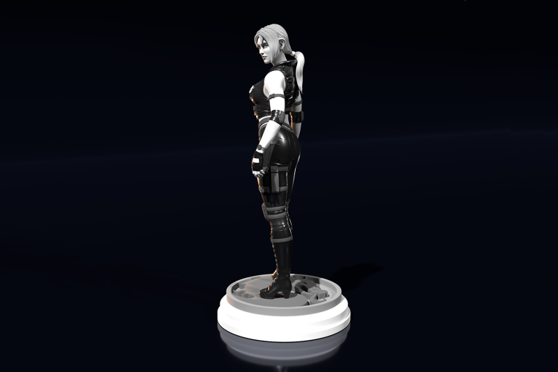 Sonya Blade Ready To Print 3D-Druckmodell .c4d .max .obj .3ds .fbx .stl .blend