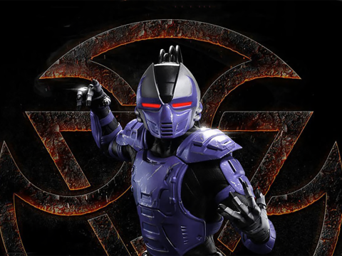Mortal Kombat Smoke Ready To Print Model Cetak 3D