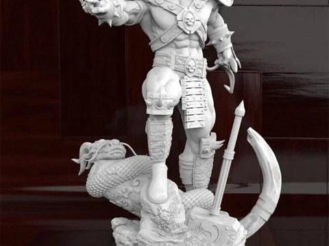 Shao Kahn Ready To Print Nguyen Thi DaoHoang Cong Thanh 9 https--drivegooglecom-dr Modelo de Impressão 3D