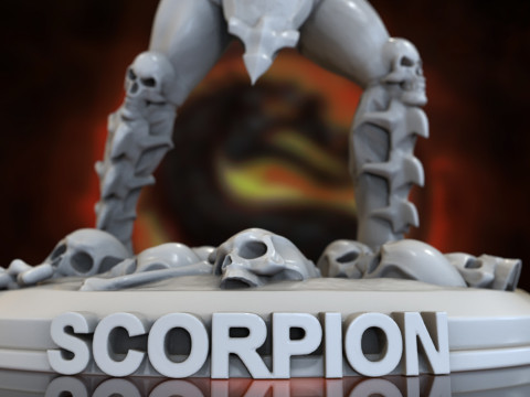 Scorpion Ready To Print 3D Принт Модель