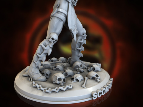 Scorpion Ready To Print 3D Принт Модель