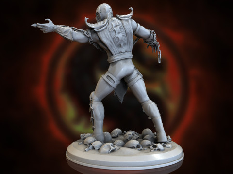 Scorpion Ready To Print 3D Принт Модель