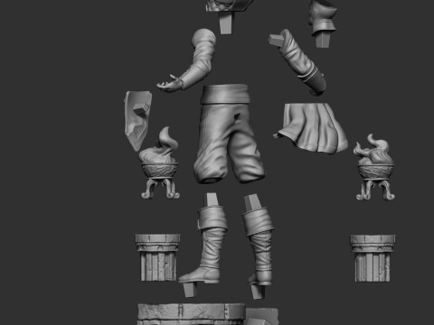 Raiden Mortal Kombat Ready To Print 3D Print Model
