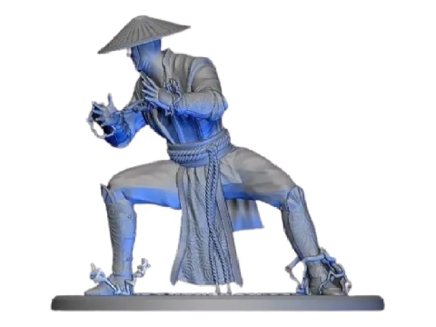 Mortal Kombat Raiden Ready To Print 3D Принт Модель