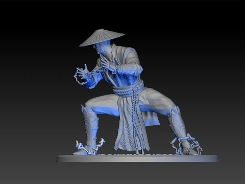 Mortal Kombat Raiden Ready To Print 3D Принт Модель