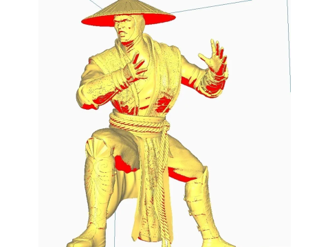 Mortal Kombat Raiden Ready To Print 3D Принт Модель