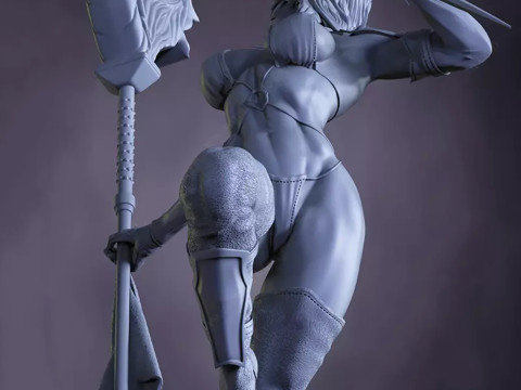 Mileena Ready To Print Model do druku 3D