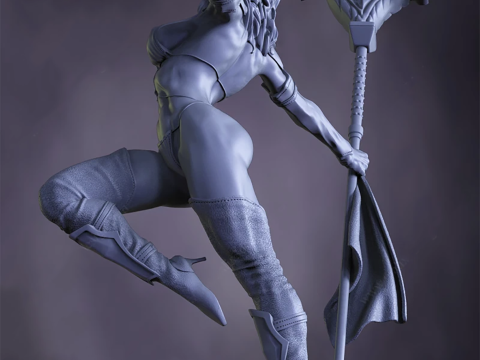 Mileena Ready To Print Model do druku 3D