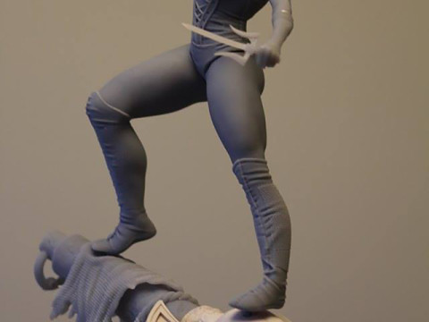 Mileena Mortal Kombat Ready To Print 3Dプリントモデル