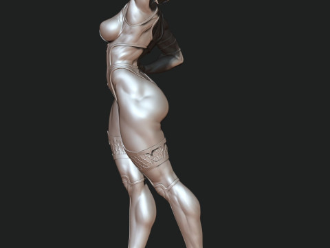 Mileena Mortal Kombat Ready To Print 3D 打印模型