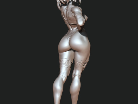 Mileena Mortal Kombat Ready To Print 3D 打印模型