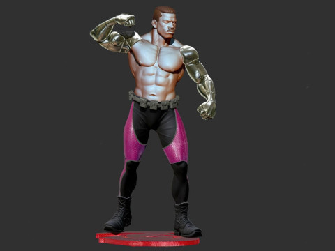 Mortal Kombat Jax Ready To Print 3D प्रिंट मॉडल