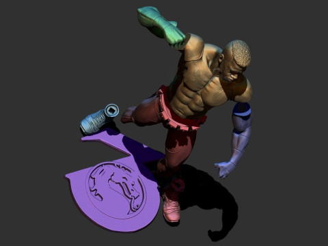 Mortal Kombat Jax Ready To Print 3Dプリントモデル