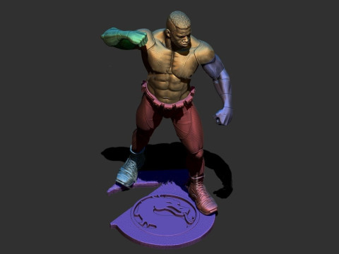 Mortal Kombat Jax Ready To Print 3Dプリントモデル