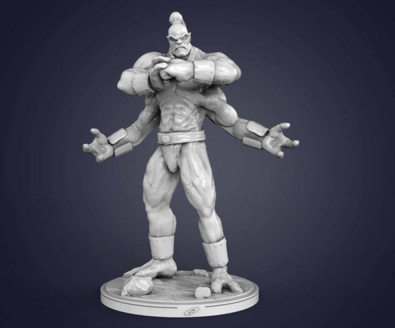 Goro Ready To Print 3D Baskı Modeli .c4d .max .obj .3ds .fbx .stl .blend