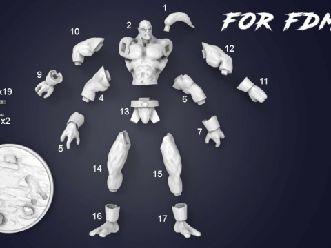 Goro Ready To Print 3D Baskı Modeli
