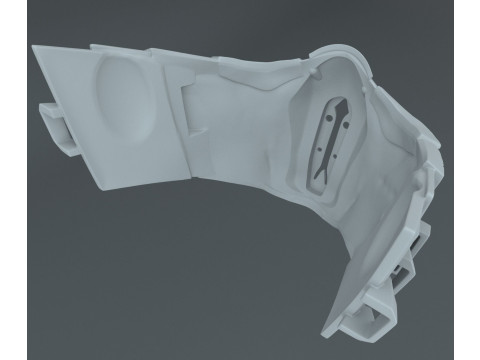 Sub-Zero Mask Mortal Combat Ready To Print Modèles 3D en vedette