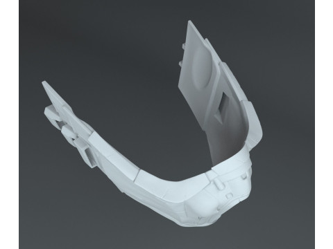 Sub-Zero Mask Mortal Combat Ready To Print Modèles 3D en vedette