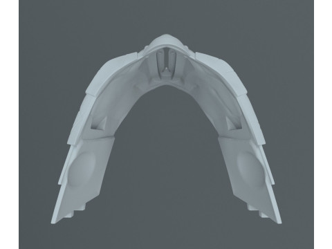 Sub-Zero Mask Mortal Combat Ready To Print Modèles 3D en vedette
