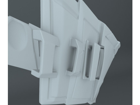 Sub-Zero Mask Mortal Combat Ready To Print Modèles 3D en vedette