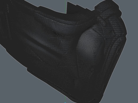 Sub-Zero Mask Mortal Combat Ready To Print Modèles 3D en vedette