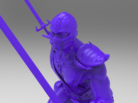 Diorama Mortal Kombat Ready To Print 3Dプリントモデル