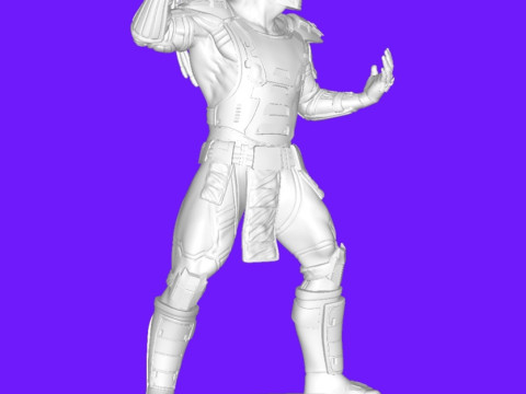Cyrax Sektor Smoke MK Ready To Print 3D Принт Модель