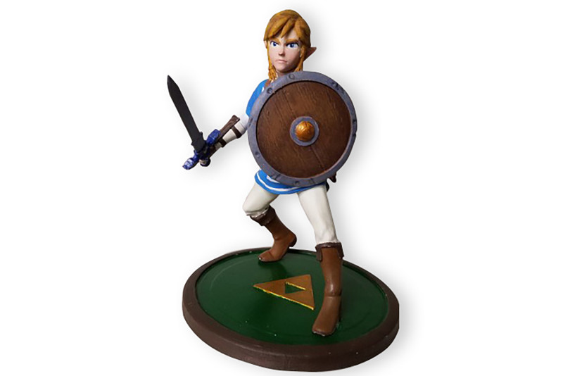 Zelda breath of the wild Ready To Print Modelo de Impressão 3D .c4d .max .obj .3ds .fbx .stl .blend