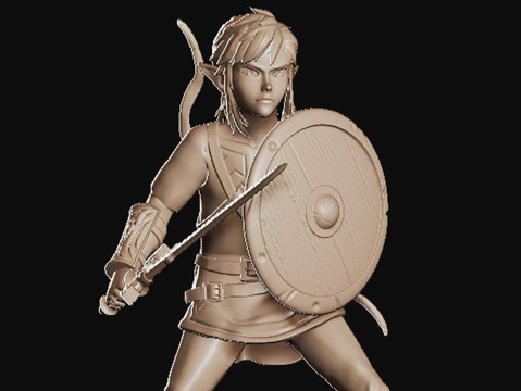 Zelda breath of the wild Ready To Print Modelo de Impressão 3D