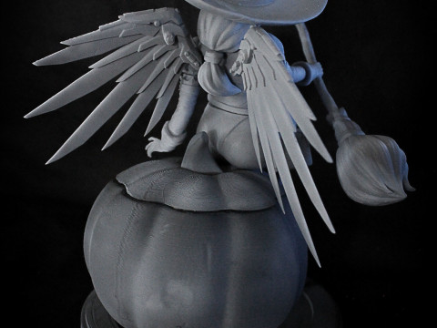 Witch Mercy Overwatch Ready To Print 3D 프린트 모델