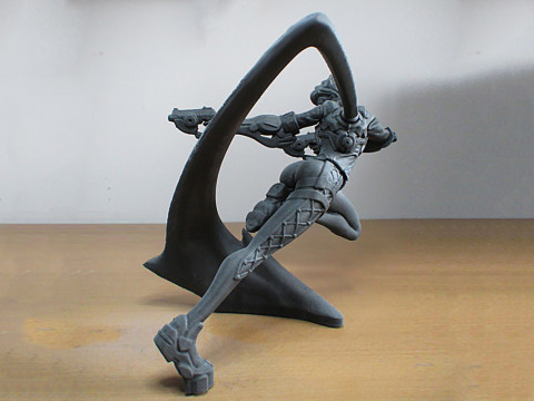 Tracer Action Pose Ready To Print 3D Baskı Modeli
