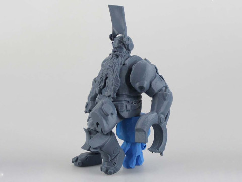 Torbjorn articulated print-in-place Ready To Print 3D Baskı Modeli