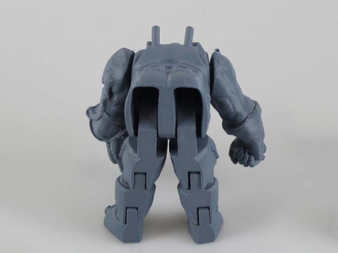 Torbjorn articulated print-in-place Ready To Print 3D Baskı Modeli