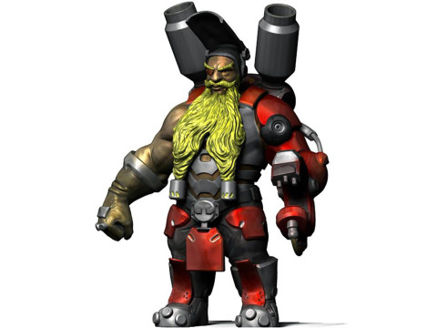 Torbjorn articulated print-in-place Ready To Print 3D Baskı Modeli