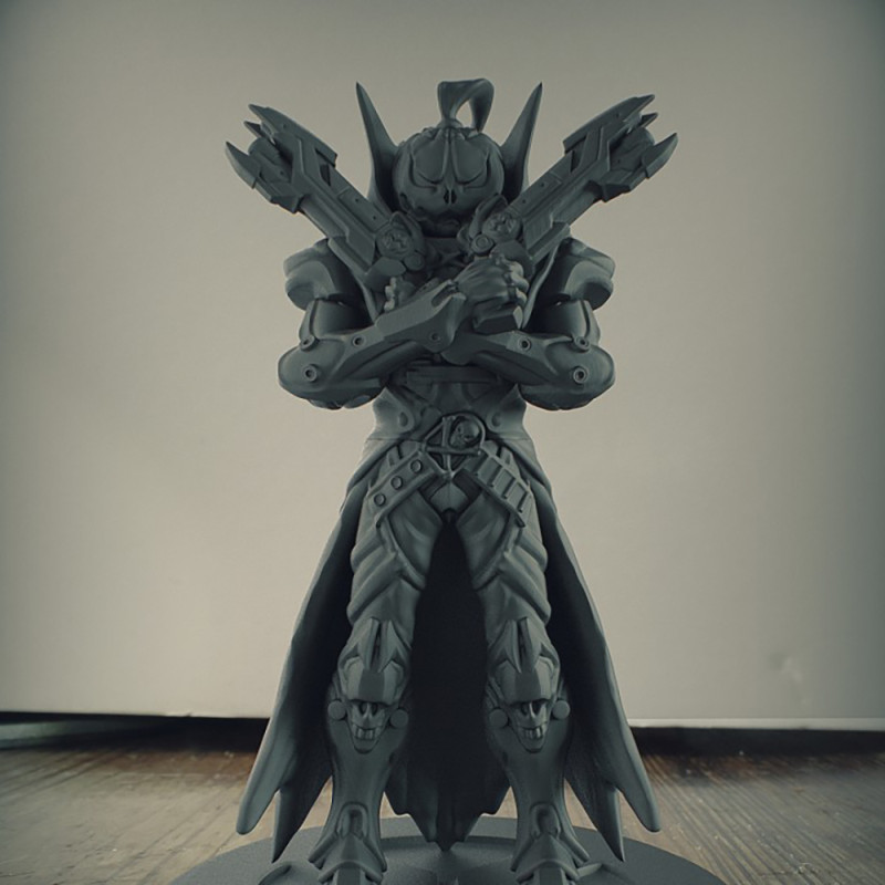 Reaper Halloween Skin - 75mm scale Ready To Print Modello di stampa 3D .c4d .max .obj .3ds .fbx .stl .blend