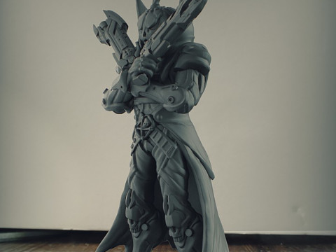 Reaper Halloween Skin - 75mm scale Ready To Print Modello di stampa 3D