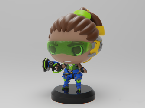 Overwatch lucio Ready To Print Modello di stampa 3D