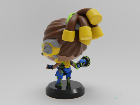 Overwatch lucio Ready To Print 3D 打印模型