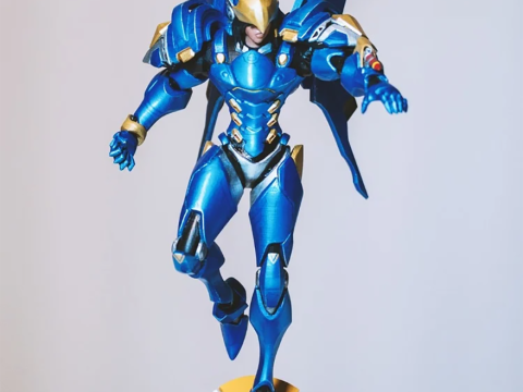 Pharah Overwatch Ready To Print Model do druku 3D